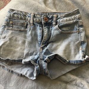 American eagle jean shorts